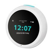 AI Smart Robot Learning Clock black