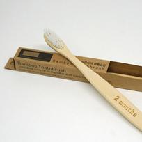 60days Bamboo Toothbrush 1EA beige