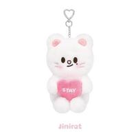 Stray Kids  [6-asis gerbėjų susitikimas [STAY mūsų mažame namelyje] MD] SKZOO PLIŪŠINIS balsinis variantas. Jiniret white