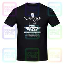 Phil The Power Taylor Darts 2017 Retireunisext Shirt Tshirt Tee Pop Funny Natural Streetwear S black