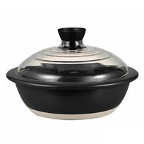 HARIO molinis puodas su stikliniu dangčiu Ne. 9 3000ml GDN-255-B-W orange