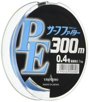 Yamatoyo PE Surf Fighter Long Throw 300m No. 0.4 4 Strands 4 Colors gray