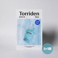 Toriden Dive-in Mažos molekulinės masės hialurono rūgšties kaukė 27ml, 6 lakštai, 1 vnt. gray