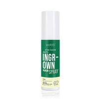 Post-waxing care ingrown hair prevention removal spray 100ml wab hair removal Brazilian product, 1 piece white