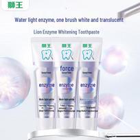 Lion Whitening Enzyme Toothpaste white