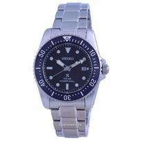 Seiko Prospex Kompaktiškas Nardymo Saulės Energijos Vairuojamas Vyriškas Laikrodis SNE569 SNE569P1 SNE569P 200M juoda