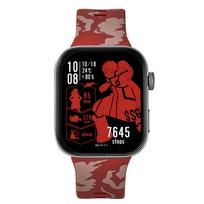 GARRACK One Piece Collaboration Luffy Quartz 5 ATM Water Red Watch, Model, Movement, Resistance, AMOLED, Dial, HUC-OP-FT3-L, Men's [Authentic] black