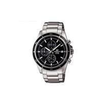 Casio EDIFICE Classic Watch Quartz Movement Stainless Steel Strap Japanese and Korean Watch 48.5mm43.8mm11.6mm Men's Watch Black EFR-526D-1AVUDF juoda