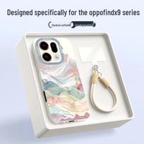 OPPO Find X Series National Trend Anti-Fall Silicone Phone Case with Lanyard OPPO Find X8