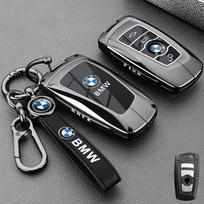 Lydinio Metalinis Automobilio Nuotolinio Raktelio Dangtelis Laikiklis Korpusas Maišelis Raktų Pakabukas BMW F30 F20 F02 M3 M5 F10 F18 F22 F01 X3 X4 F06 Priedai gray