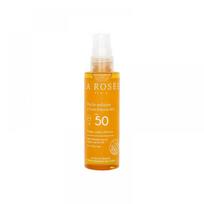 LA ROSEE Organic Apricot Sun Oil SPF50 - 150ml orange