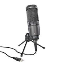 Audio-Technica USB mikrofonas AT2020USB+ juoda
