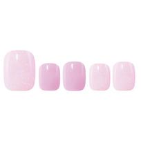 Wake Make Geliniai Pedikiūro Lipdukai (Easy Fit+) 10 rūšių 03Shining Lavender pink