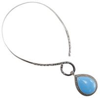 choker Silver925/Turquoise 57.2g Women Used