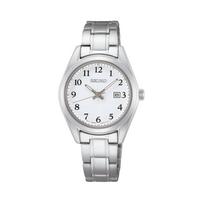 Seiko Dress Watch SUR465P1 White 29mm Bracelet Bracelet, White, 29mm, balta