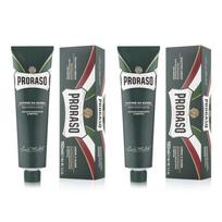 Itališkas Proraso skutimosi losjonas, skutimosi putos, skutimosi kremas, 2 pakuotės, 150 ml gray