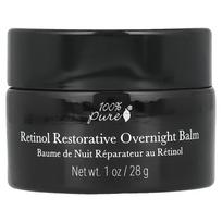 100% Grynas, Retinolio Atstatomasis Naktinis Balzamas, 28g(1Oz) black