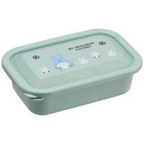 Skater My Neighbor Totoro Bento Lunch with Soft Made in Box, 580ml, Case, Small, Lid, Lightweight, Japan, LFP6-A white
