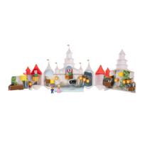 Sanei Boeki „Super Mario Bros. Filmo DX žaidimų rinkinys Persikų pilis P24,5 x G9,5 x A20,8cm Įvairūs TSM-13 white