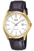 CASIO Klasikinis analoginis laikrodis, MTP-1183Q-7AJH, Rudas, Vyriškas beige