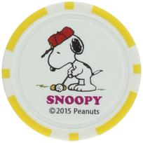 Lite X765 golfo žetonų žymeklis Snoopy Snoopy Putting Unisex X765(790) Snoopy Putting balta/geltona