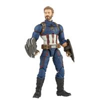 „Marvel Hasbro Avengers Infinity Hasbro Legends“ serijos 15 cm Kapitono Amerikos veiksmo figūrėlė su 5 priedais, daugiaspalvė F01855L0 gray