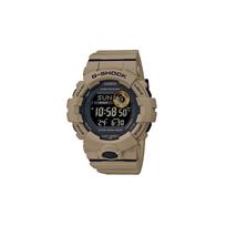Casio G-SQUAD serija G-SHOCK serija Madingas lauko Bluetooth išmanusis LCD ekranas Sportinis atsparus vandeniui Kvarcinis mechanizmas Japonų ir GBD-800UC-5PR juoda