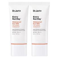 Dr. Jart Every Sun Day Waterproof Sun Milk Sunscreen SPF50+ PA++++, 30ml, 2 units gray