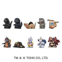 Godzilla Soft Vinyl Puppet Mascot 2 10-piece box black