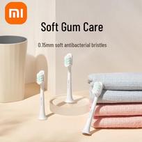 Xiaomi elektrinio dantų šepetėlio keičiamos galvutės Kinijos kištukas (adapteris įtrauktas) beige
