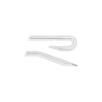 3D Metalo R RLine Logotipo Ženklelis Lipdukas Automobilio Galinės Bagažinės Emblema Decal Aukštos Kokybės Automobilio Išorės Stiliaus Aksesuarai R 40mm*23mm sidabras