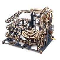 Robotime Marble Run 3D medinis galvosūkis (Naktinis miestas)