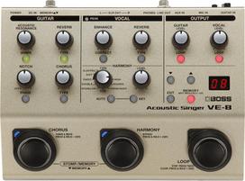 BOSS VE-8 Vocal Performer Effect Pedal