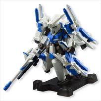 FW GUNDAM CONVERGE EX04 MSZ-006 C1[Bst] Zeta Plus (ver.BLUE) 1 piece (candy toygum) gray