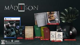 MADiSON Collectors Edition Cursed Camera DLC flyer small sheet music Aohiza picture book Ritual card Maze card set and MADISON record replica -PS5 gray