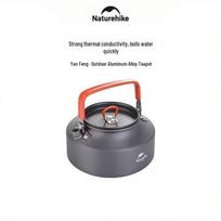 Naturehike Outdoor Aluminum Camping Teapot Kettle gray