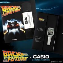 CASIO BACK TO THE FUTURE VINTAGE serija Kvarcinis Plieninė apyrankė tokio pat stiliaus vyrams ir moterims juodas ciferblatas CA-500WEBF-1A- 1 CA-500WEBF-1Acasio-*1 juoda