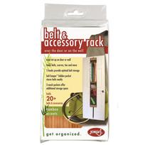 Jokari Belt and Accessory Rack with Bamboo Accents