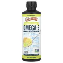 Barlean's, Seriously Delicious, Omega-3 Fish Oil, Citrus Sorbet, 1,500 mg, 454 g (16 oz)