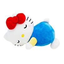 MORIPiLO Kūno pagalvė Pagalvėlė Hello Kitty Sanrio personažo prekės Didelis minkštas žaislas Mėlyna pagalvė M dydžio SANRIO pagalvė Morishita 4620751 (Miegojimo laikas Apie. blue