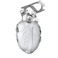Originalus silikoninis širdelės formos apsauginis dėklas AirPods Pro 2/3 AirPods Pro 3 skaidri