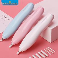 TEN-WIN Rechargeable Electric Eraser for Art & Sketching white