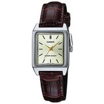 Casio LTP-V007L-9E - Šampano aukso spalvos moteriškas laikrodis ruda