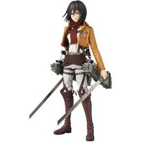 RAH Real Action Heroes Attack on Titan Mikasa Ackerman 1/6 mastelio ABS&ATBC-PVC dažyta lanksti figūrėlė gray