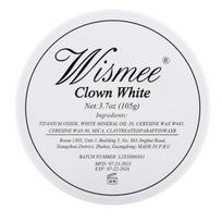 Wisme 105g Baltas veido dažas Klouno makiažas Didelės talpos Klasikinis kūno Specialiųjų efektų rinkinys Pasipuošimui Netoksiškas Dažymas Pilnas padengimas, Baltas, 1 vnt. white