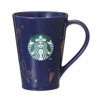 STARBUCKS Starbucks Valentino 2024 puodelis tamsiai mėlynas 414ml puodelis kava Starbucks tamsiai mėlynas dienos dovana 2024 Valentino gray
