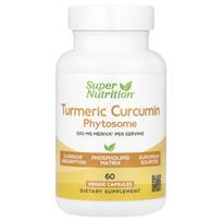 Super Nutrition, Ciberžolės kurkuminas fitosoma Meriva®, 500 mg, 60 vegetarinių kapsulių