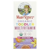 MaryRuth's, Organic Infant, Multivitamin Liquid Drops, Ages 1-3, Orange Vanilla, 2 fl oz (60 ml)