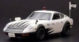 Circuit Wolf Nissan Fairlady 240ZG Policijos automobilis 03162CW Baigtas modelis 1/43 (Okita/Shinsengumi) white