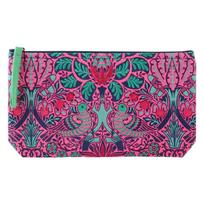 Galison William Morris Dove and Rose Embroidered Pouch